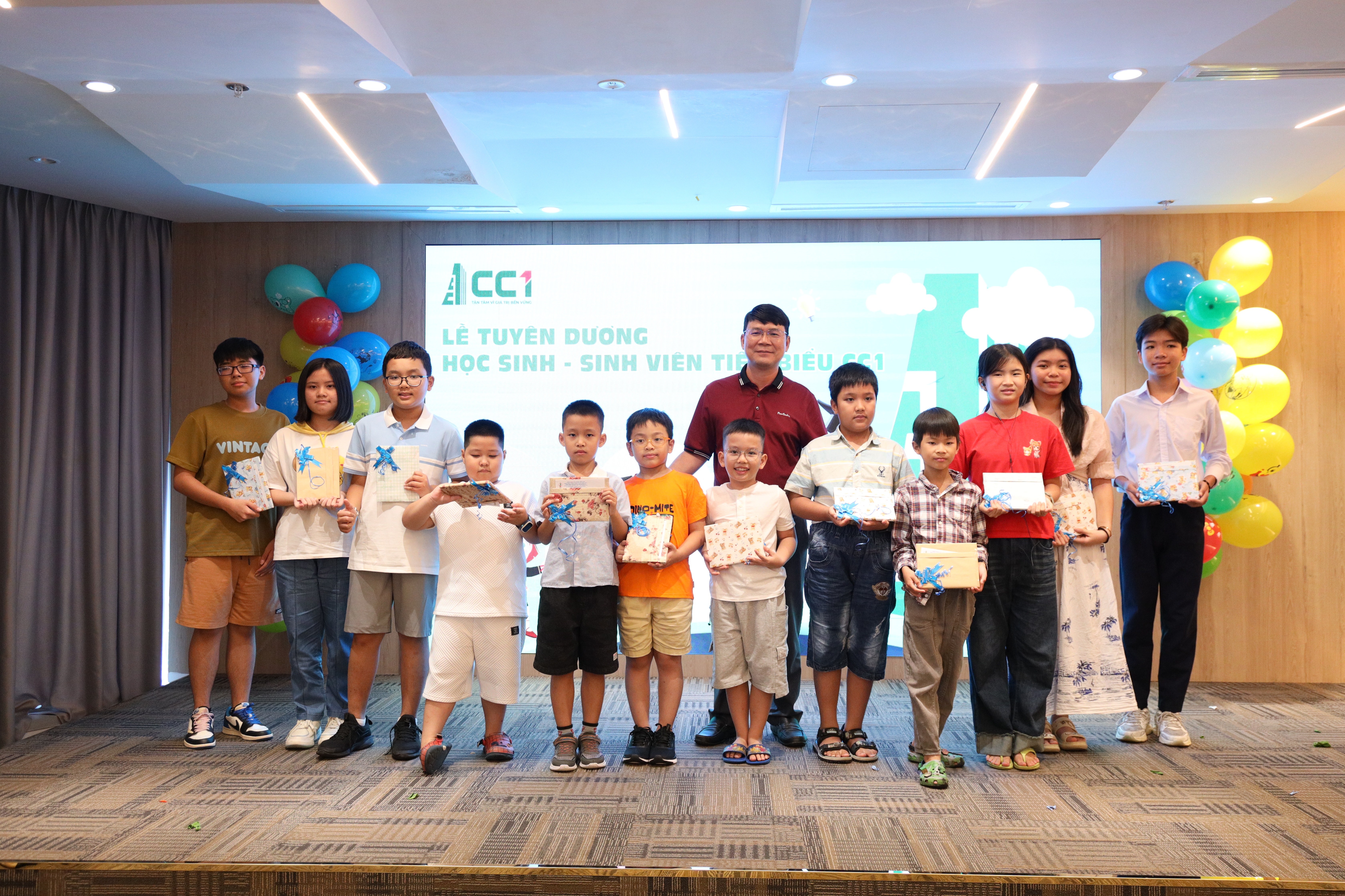 Công Đoàn CDC tham gia buổi lễ mừng ngày Gia Đình Việt Nam 28/6 và khen thưởng học sinh giỏi của CC1