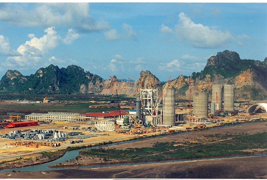 Holcim cement factory